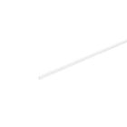 Acrylic Round Rod,2mm 5/64 inch Dia 20 inch Length,Transparent Clear Plastic Round Rod,Solid PMMA Bar