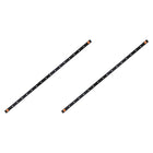 2 Pcs MGN12 450mm Bearing Steel Linear Guide Rail Miniature Linear Sliding Guideway Fit MGN12H Sliding Carriage Block in DIY 3D Printers and CNC Machine