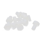 10 Pcs M10 x 15mm Hexagonal Head Nylon Screw Thread Bolt