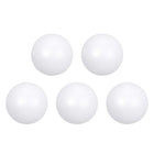 PTFE Ball, 3mm Diameter, Ground Finish, Diaphragm Pneumatic Pump White, 5pcs