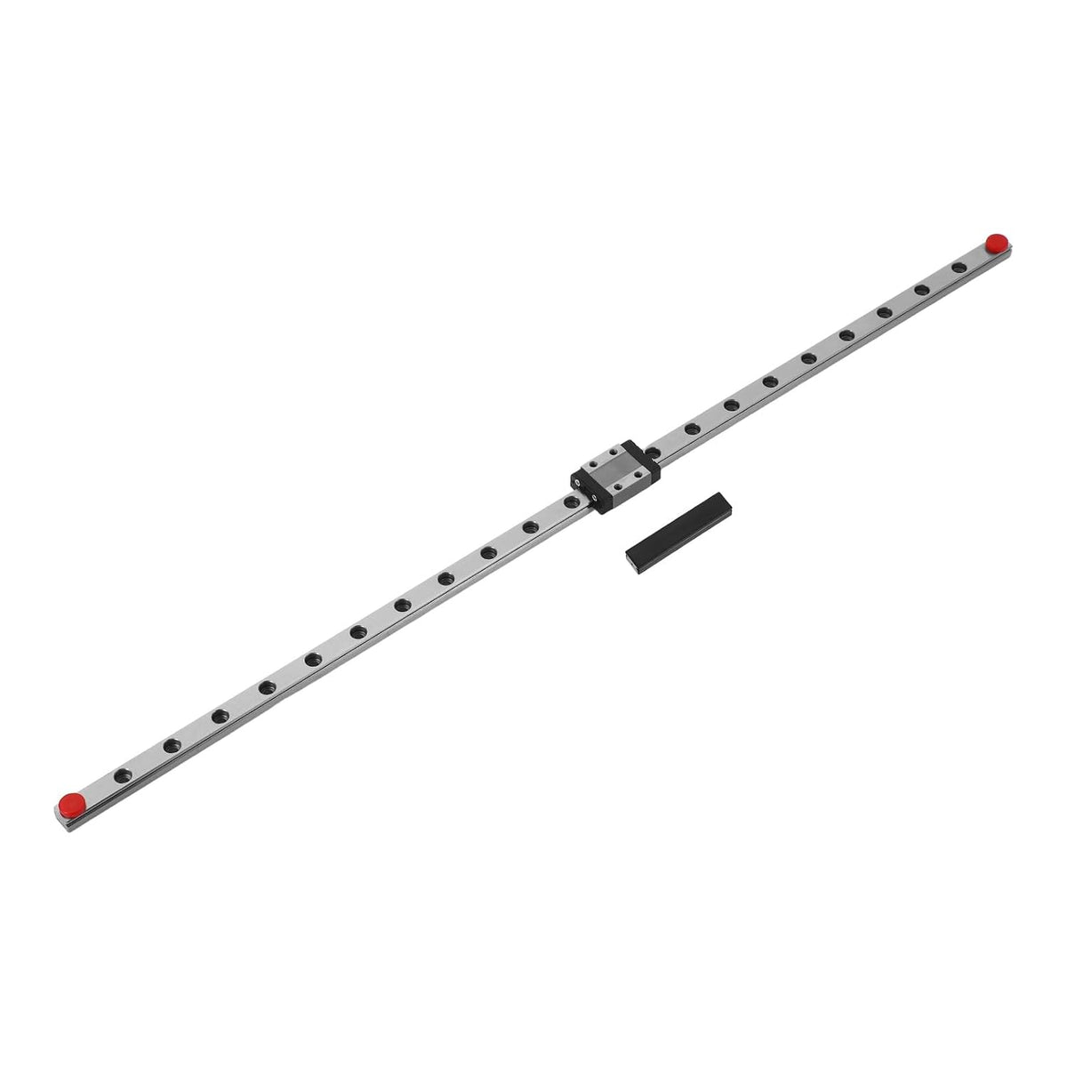 MGN9 400mm Linear Sliding Rail Guide with MGN9C Sliding Carriage Block and Mini Guide, Linear Motion Guideway for Mini Engraving CNC Machine 3D Printer