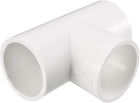 32mm Slip Tee PVC Pipe Fitting T-Shaped Coupling Connector 2 Pcs