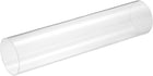 Clear Rigid Acrylic Pipe, 65mm(2.56") ID x 70mm(2.76") OD 12" Round Polycarbonate Tube Plastic Tubing for Plumbing, Lighting, Aquarium, DIY Projects