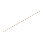 Copper Flat Bar, 0.04" Thickness x 0.2" Width x 15.75" Length Copper Bus Bar Stock Plate Mill for Electrical (1mm x 5mm x 400mm)