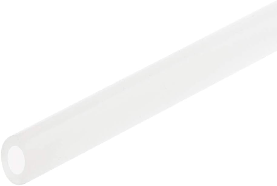 Silicone Tubing, 3/16"(5mm) ID x 3/8"(10mm) OD 13ft Rubber Tube Air Hose Water Pipe for Pump Transfer Translucent
