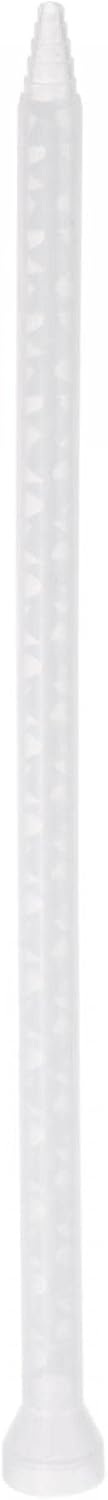 Epoxy Tubes Static Mixer, 11.42-inch Plastic Resin Mixing Nozzle 2.5mm Round Connector for AB Glue Adhesive Gun Applicator 400ml Cartridges, White