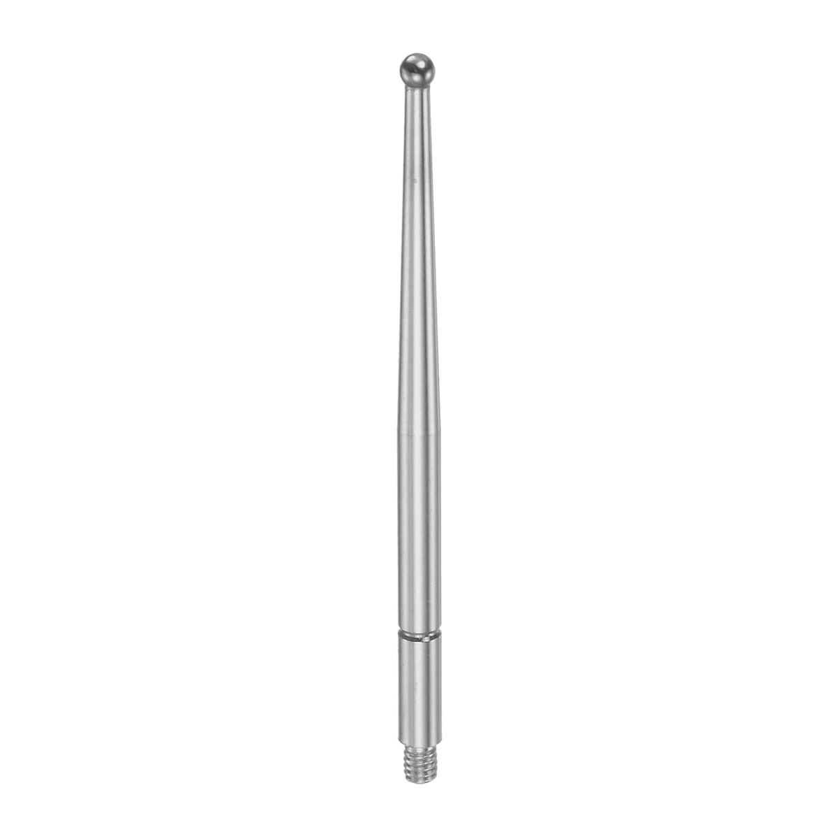 Contact Point for Dial Test Indicator, 2mm Diameter Carbide Ball Tip M2.0x0.4 Thread 1.75" Length