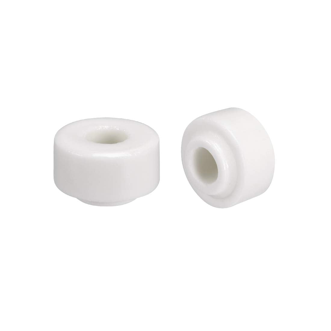 10pcs Ceramic Insulator Bead 6mm X 18mm Round Shaped Insulation Bead for Heat Shrink Tubing Heating Wire