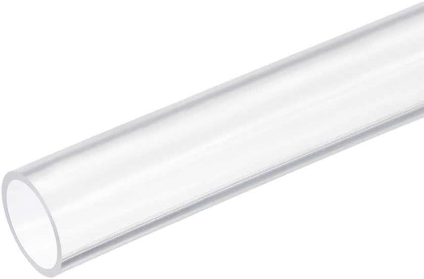Silicone Tubing 9/32"(7mm) ID x 3/8"(9mm) OD 3.3ft(1m) Silicone Rubber Tube Air Hose Pipe for Pump Transfer Clear