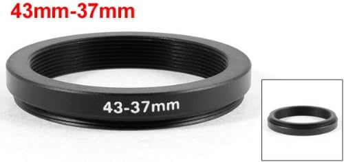 LinkMejor Anillo Adaptador de Aluminio 43mm-37mm 43-37mm para Cámara Digital