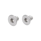 Hex Socket Countersunk Flat Head Screws, M3x4mm and M3x5mm Bolts 304 Stainless Steel 80pcs