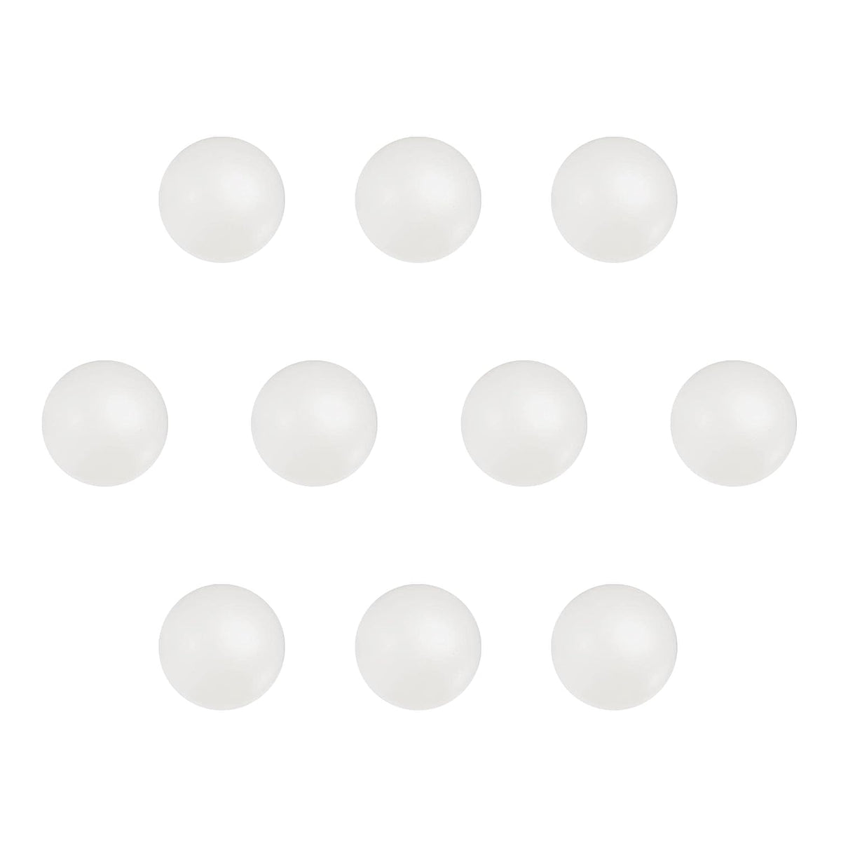 10pcs 1/4" Nylon Solid Plastic Bearing Balls G1 Precision Solid Nylon Balls Bearings