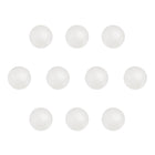 10pcs 1/4" Nylon Solid Plastic Bearing Balls G1 Precision Solid Nylon Balls Bearings