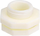 ABS Bulkhead Tank Fitting Adapter for Rain Bucket Aquariums Water Tanks Ponds G3/4 Female