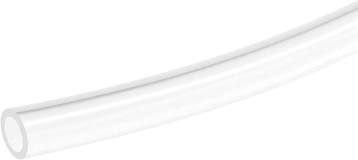 Clear Silicone Tubing, 5/32"(4mm) ID 1/4"(6mm) OD 11.5ft, Flexible Silicone Tube for Air Water Pipe Pump Transfer