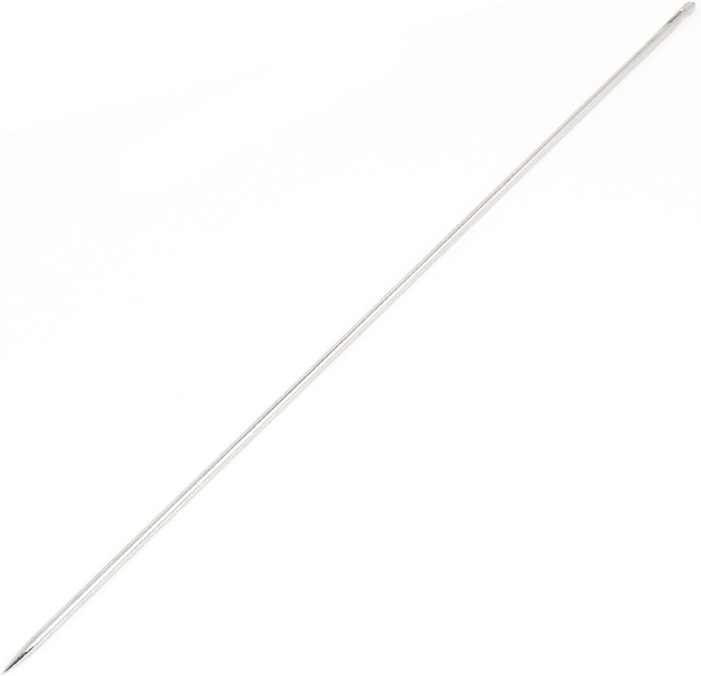 LinkMejor Postoffice Sack Bag Packing Straight Tip Stitching Needles Silver Tone