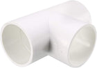 50mm Slip Tee PVC Pipe Fitting T-Shaped Coupling Connector 2 Pcs