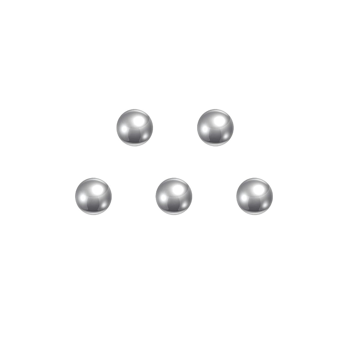 5pcs 3/16" Chrome Steel Bearing Balls G3 Precision
