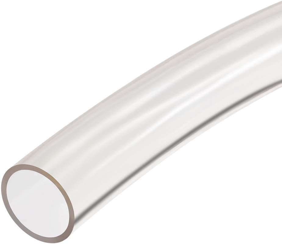 PVC Clear Vinyl Tubing for Aquarium/Fish Tank, 19mm(3/4") ID x 24mm OD 2m