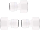 3pcs Straight 1/2 Inch Female to 3/8 Inch Tube OD Quick Connect Tube Fittings Water Purifiers Push in to Connector Filter Tubing Hose Pipe Joint for RO Reverse Osmosis System