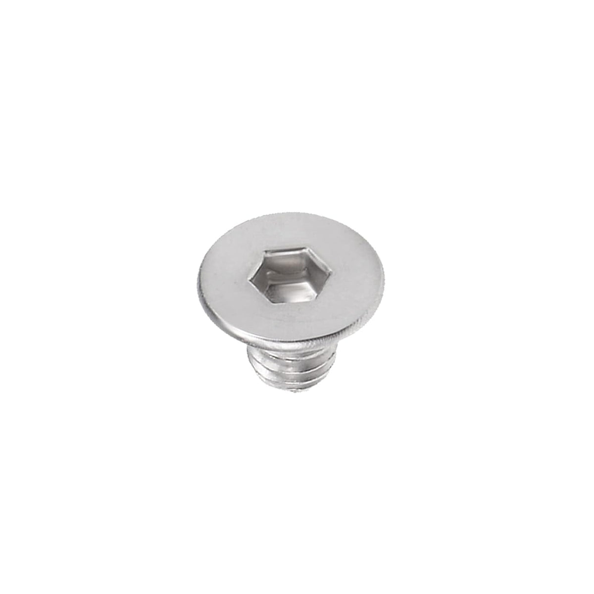 Mocowniki płaskie z wkrętem wkręcany, M3x4mm i M3x5mm, stal nierdzewna 304, 80 szt.