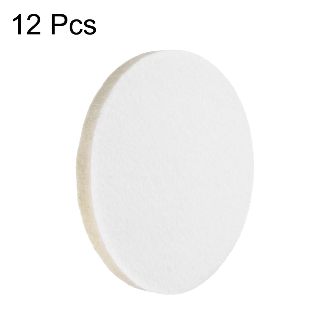 4 Inch Karet Berparut Polishing Pad, Pemadat Pembersih, Kancing Hook & Loop Kepalikan untuk Penyaring Orbitir Acak 8pcs