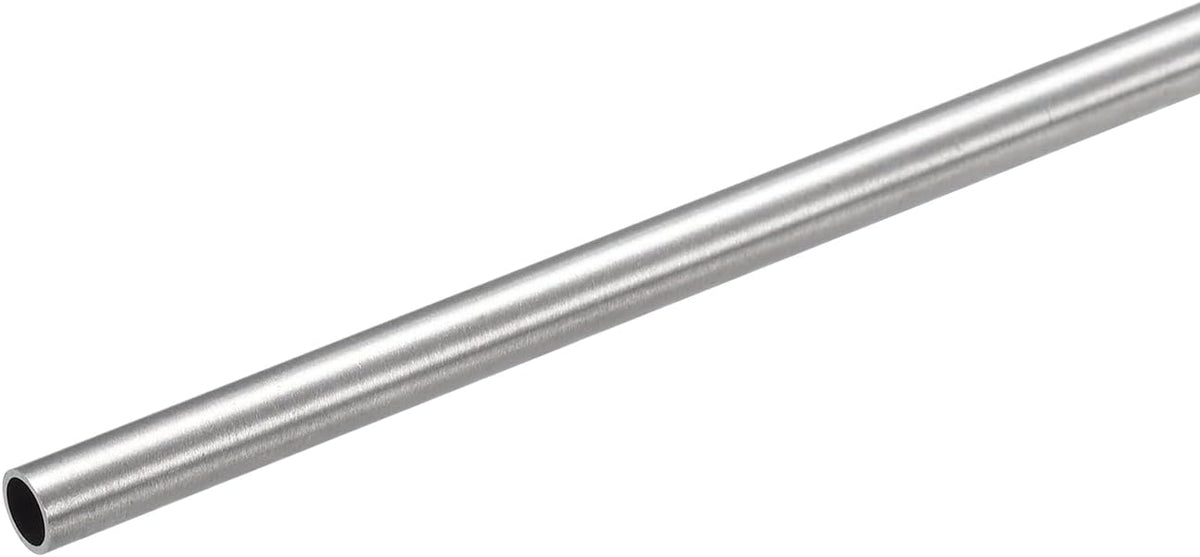 316 Stainless Steel Tube, 4mm OD 0.5mm Wall Thickness 300mm Length Pipe