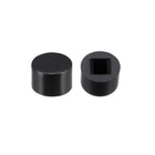 40st Taktile Tryckknappsskydd 6x3.7mm för 5.8x5.8mm Mikro Taktile Switch Svart