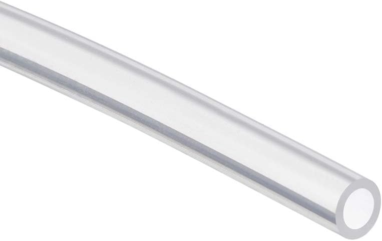 Silicone Tubing 1/8"(3mm) ID x 5/32"(4mm) OD 6.6ft(2m) Silicone Rubber Tube Air Hose Water Pipe for Pump Transfer Clear