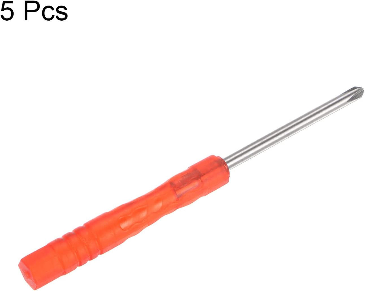 Mini Trapano a croce Phillips, 3.0mm per riparazione occhiali da vista e elettronica, 5 pezzi
