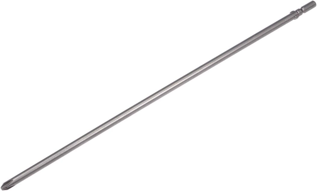 6mm Shank 300mm Length 6mm Phillips PH2 Magnetic S2 Screwdriver Bits