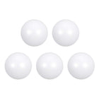 PTFE Ball, 7mm Diameter, Ground Finish, Diaphragm Pneumatic Pump White, 5pcs