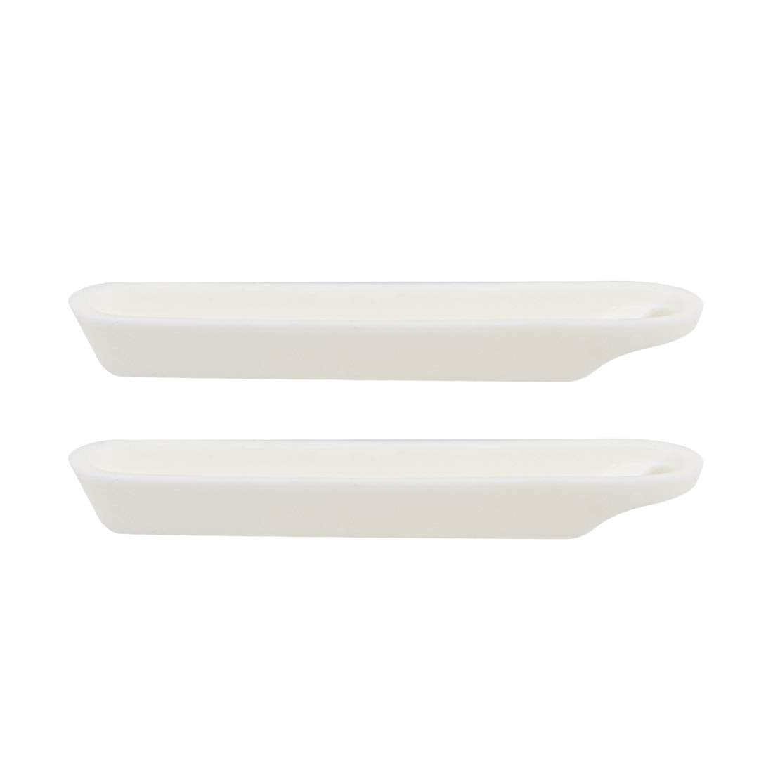 Corundum Alumina Crucible Boat 5ml Sample Holder Furnaces 99x18x12mm 2pcs