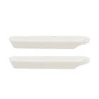 Corundum Alumina Crucible Boat 5ml Sample Holder Furnaces 99x18x12mm 2pcs