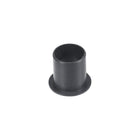 Flanged Sleeve Bearings 16mm Bore 18mm OD 21mm Length POM Wrapped Oilless Bushings Black