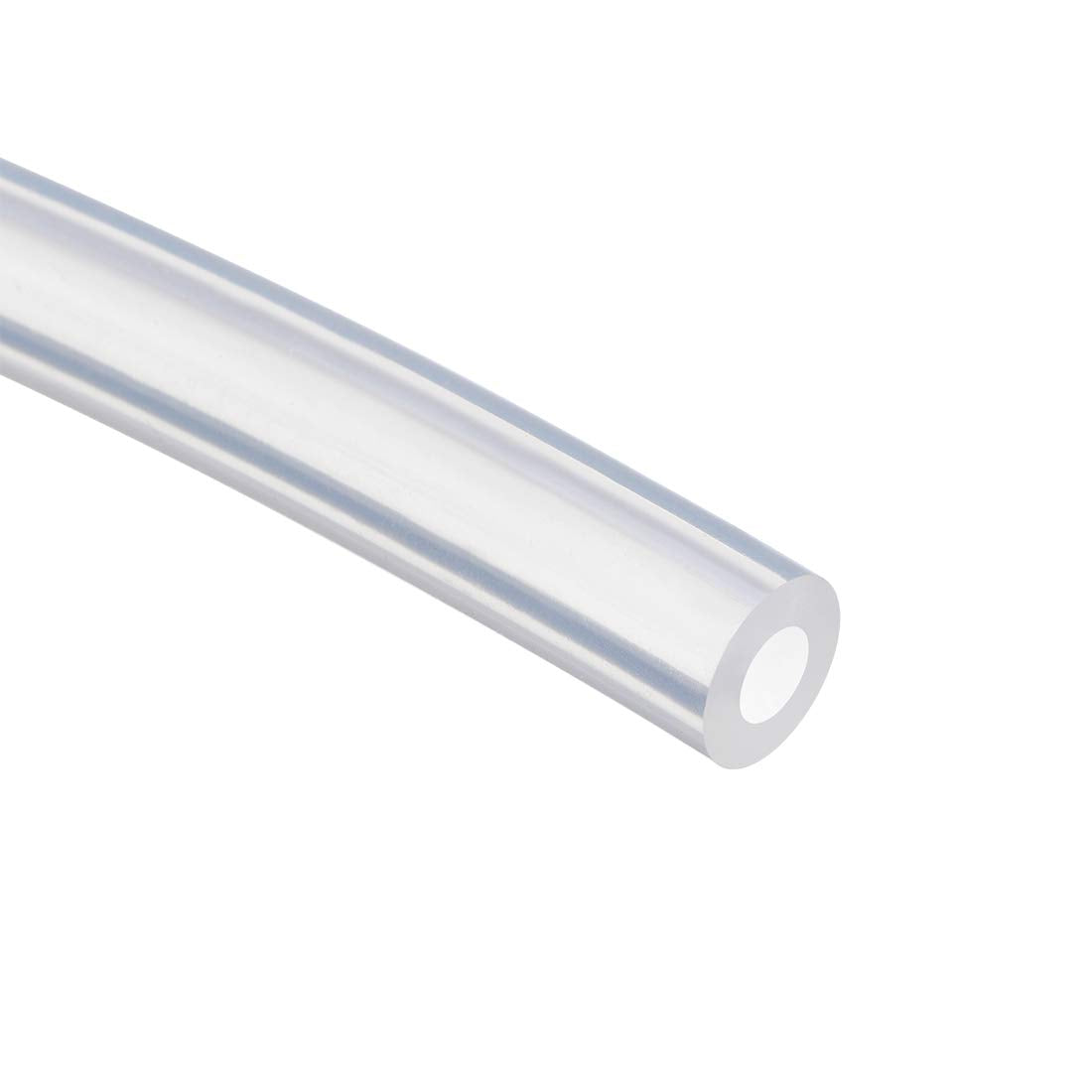 Silicone Tubing 1/4"(6.4mm) ID x 7/16"(11.4mm) OD 6.6ft(2m) Silicone Rubber Tube Air Hose Water Pipe for Pump Transfer Clear