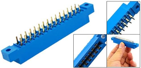 3.96mm Pitch 30P 15P x 2 Kortkantforbindelse PCB Solder Sokkel