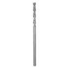 Carbide Square End Mill, 1/4" Diameter Uncoated 2 Flutes Milling Bit Cutter, for Aluminum Copper Non-Ferrous Metal, 1/4" Shank 2-7/32" Cut Length 6" Extra Long