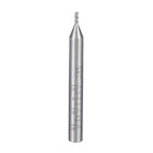 1/16" Cutting HSS-AL Spiral Drill Bit Straight End Mill Cutter 4 Flute with 1/4" Shank