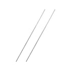 1.5mm x 200mm 304 Stainless Steel Solid Round Rod for DIY Craft - 2pcs