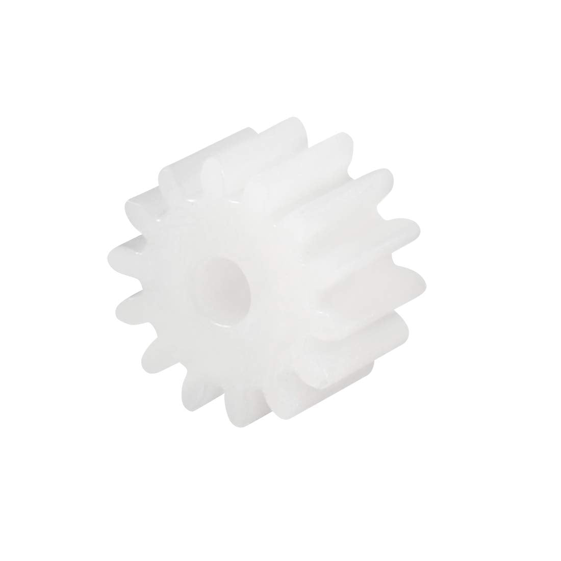 30pcs Plastic Gears 14 Teeth Model 142A Reduction Gear Plastic Worm Gears for RC Car Robot Motor