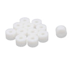 Plastic Round Non-Threaded Insulation Column Standoff Support Spacer Washer 14x10mm 12pcs White