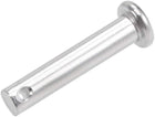 Single Hole Clevis Pins - 6mm X 30mm Flat Head 304 Stainless Steel Link Hinge Pin