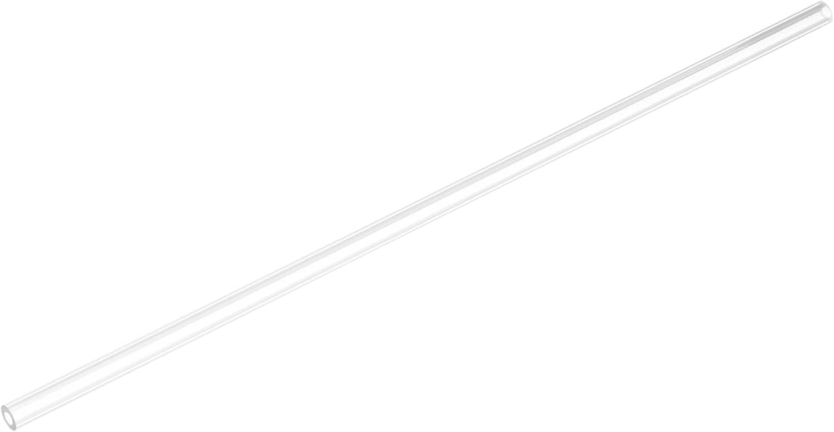 2pcs Clear Rigid Tubing Pipe 4mm ID x 8mm(5/16") OD 1Ft(305mm) Round Plastic Polycarbonate Tube