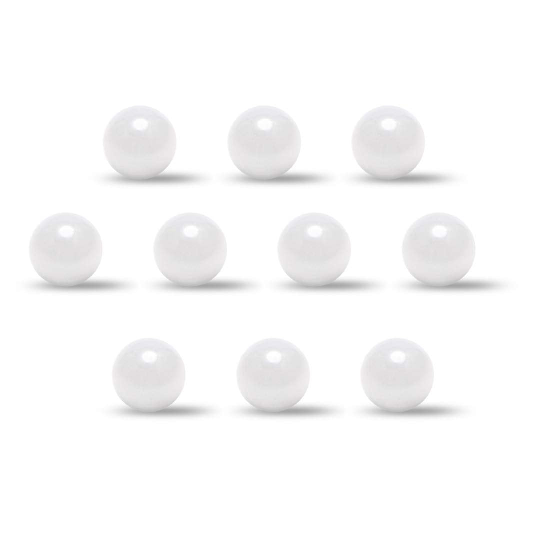 2.5mm Ceramic Bearing Balls, ZRO2 Zirconium Oxide Ball G10 Precision 10pcs