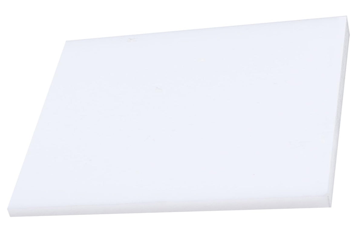 Kertas Plastik Polietilena Tinggi Ketinggian (HDPE) (1, Putih, 12" X 16" X 1/2")
