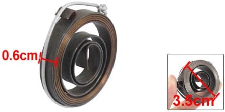 Press Pemancang Spring, 6mm Lebar Dua Tarik Pemancang Spring Kumpulan Hitam