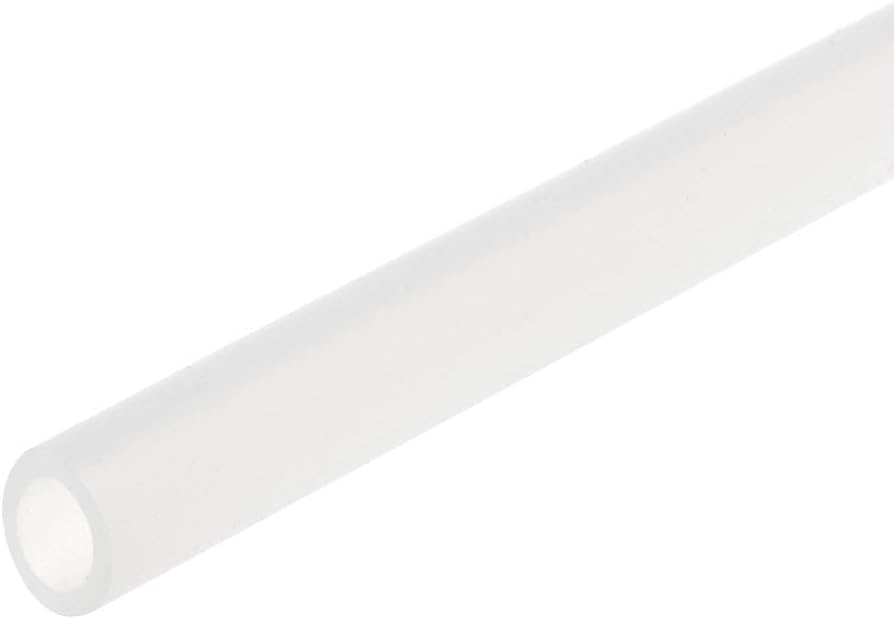 Silicone Tubing, 1/4"(6mm) ID x 3/8"(9mm) OD 10ft Rubber Tube Air Hose Water Pipe for Pump Transfer Translucent