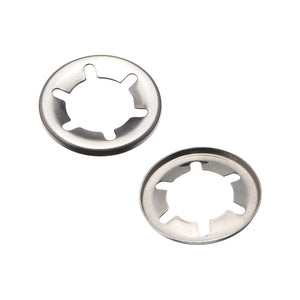 Internal Tooth Washers M16 x 28mm Stainless Steel Push on Washer ing Clips Fastener 50pcs