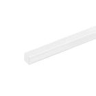 ABS Plastic Square Bars Rod 6mm×6mm×20 inch ABS Plastic Square Bar Rod for Architectural Model Making DIY White